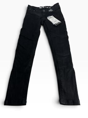 Bull-it Ladies Ebony 17 Slim Short Regular Long SR6 Motorcycle Jeans US size 4